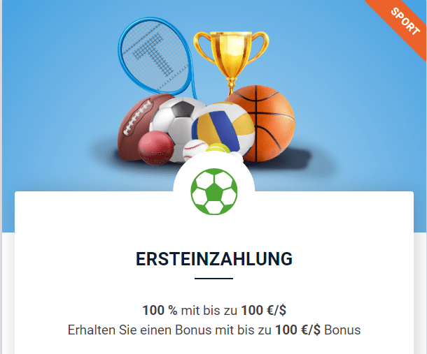 20bet Sport Willkommensbonus