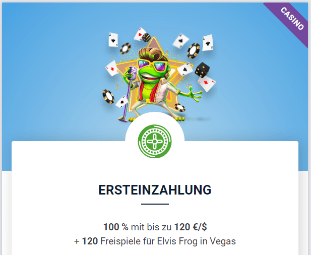 20bet Willkommensbonus